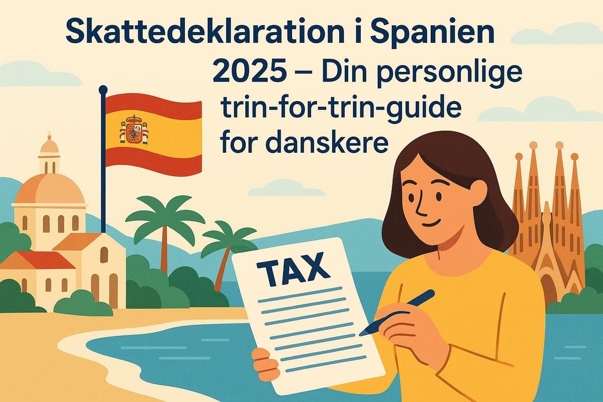 Skattedeklaration i Spanien 2025 – Din personlige trin-for-trin-guide for danskere