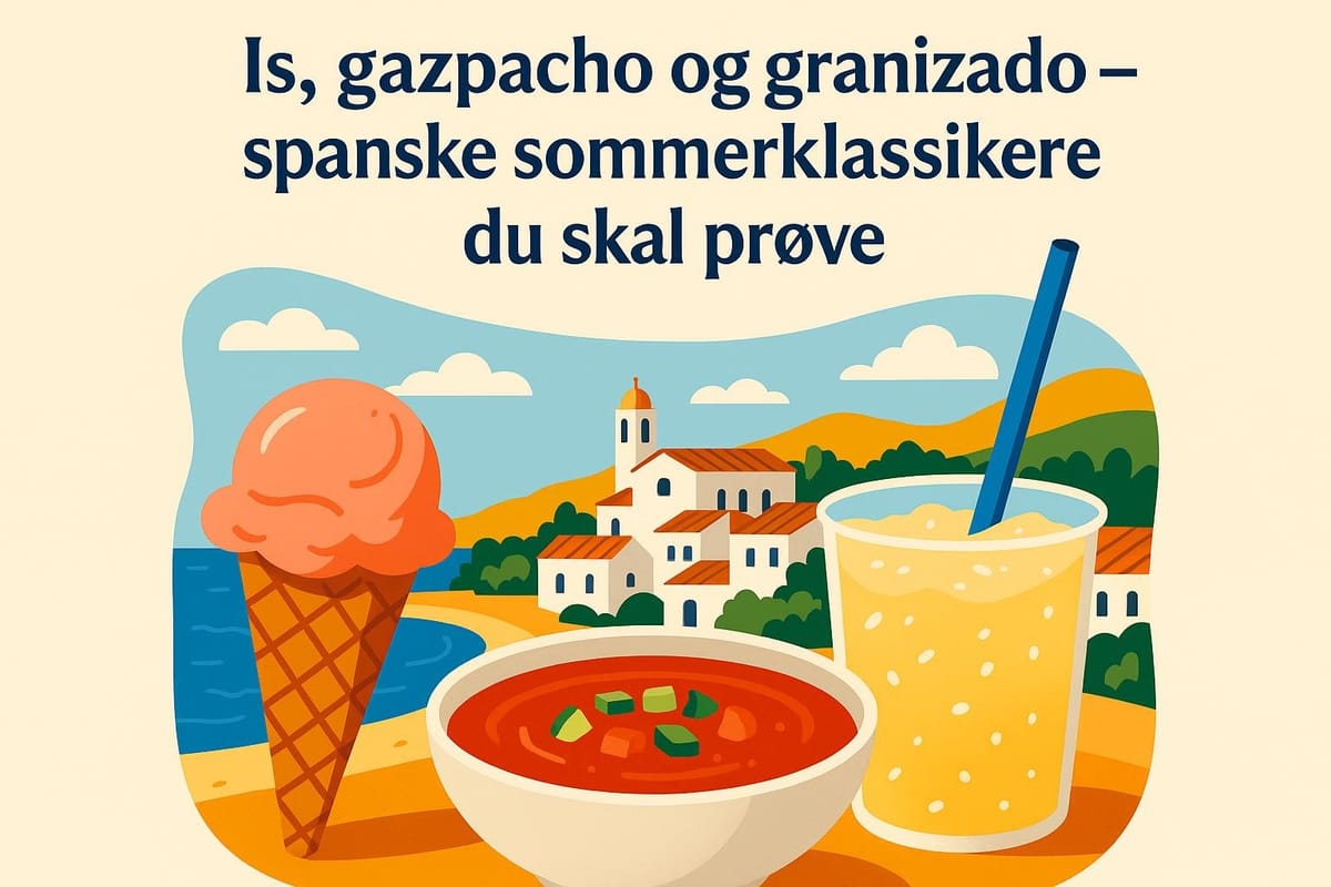 Is, gazpacho og granizado – spanske sommerklassikere du skal prøve
