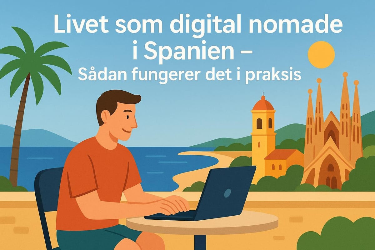 Livet som digital nomade i Spanien – Sådan fungerer det i praksis