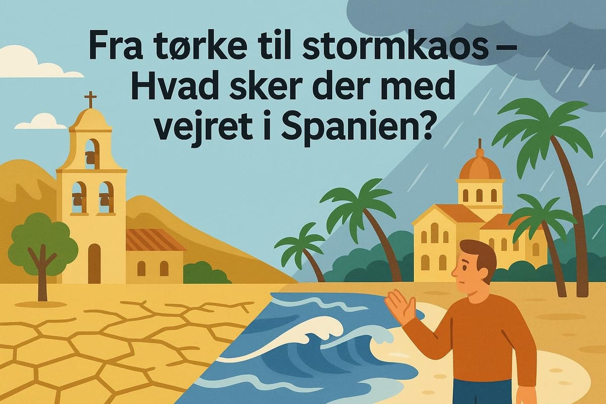 Fra tørke til stormkaos – Hvad sker der med vejret i Spanien?