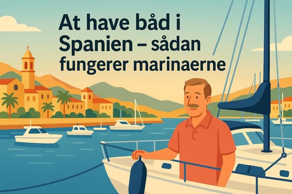 At have båd i Spanien – sådan fungerer marinaerne