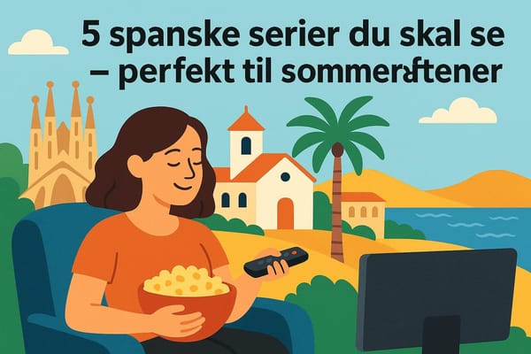 5 spanske serier du skal se – perfekt til sommeraftener