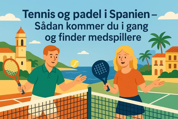 Tennis og padel i Spanien – Sådan kommer du i gang og finder medspillere